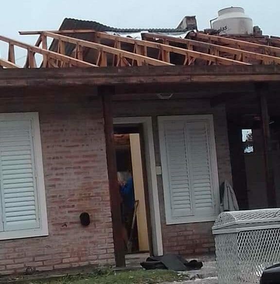 Intenso temporal castigó la región Intenso temporal castigó la región