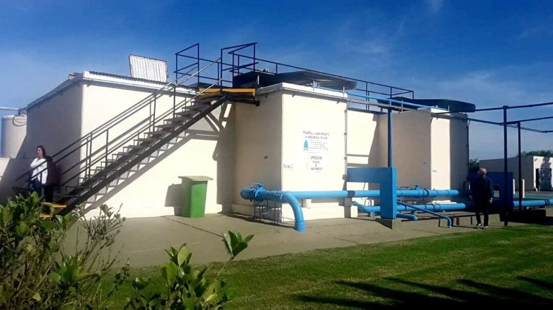 Villa Cañás: Se inauguró la ampliación de la Planta de Abatimiento de Arsénico y Fluor