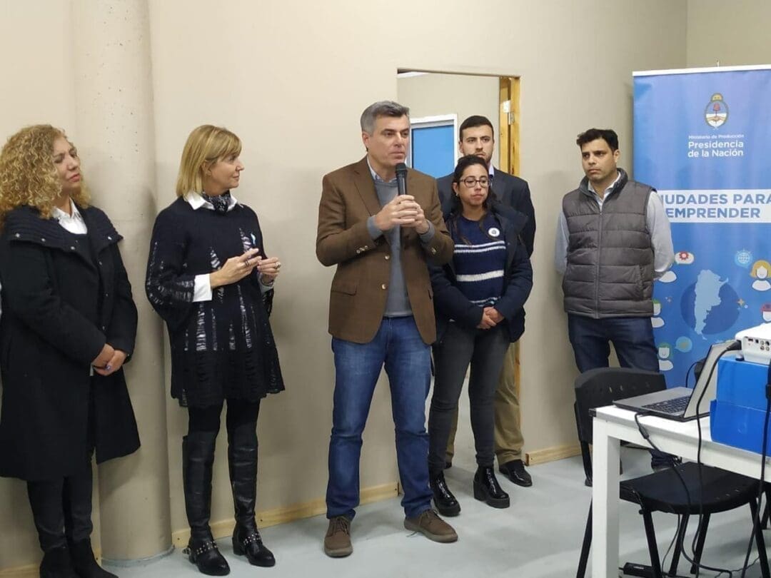 Venado Tuerto: Freyre y Rodenas inauguraron la nueva oficina de Producción y Empleo