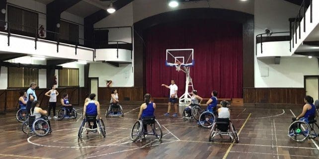 Venado Tuerto: Entrena 3 días la selección de básquet adaptado