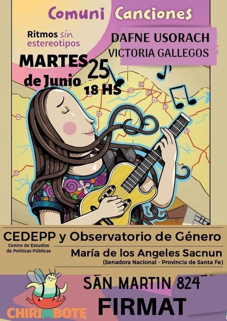 Firmat: Presentación del libro "Comuni Canciones Ritmos sin Estereotipos"