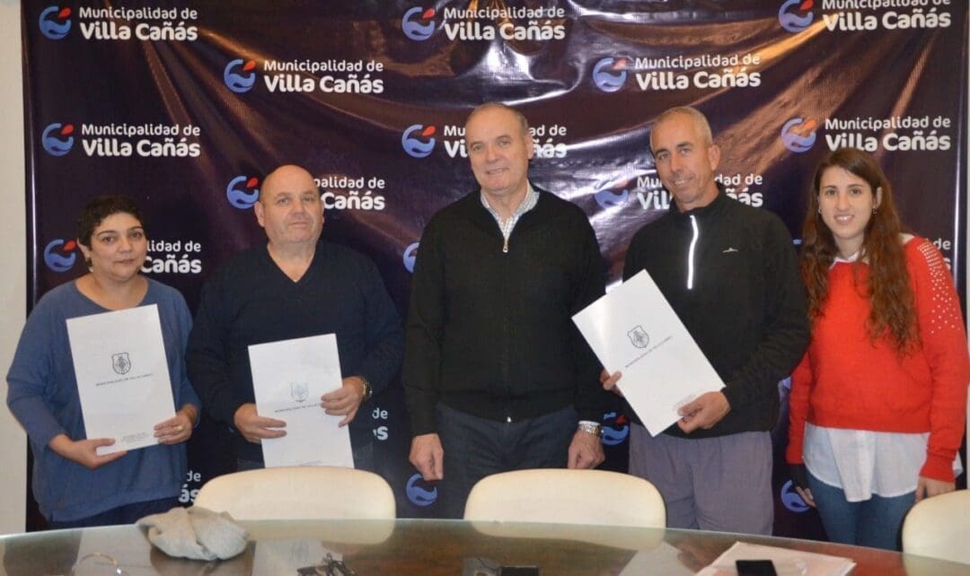 Villa Cañás: Se entregaron subsidios por el último temporal
