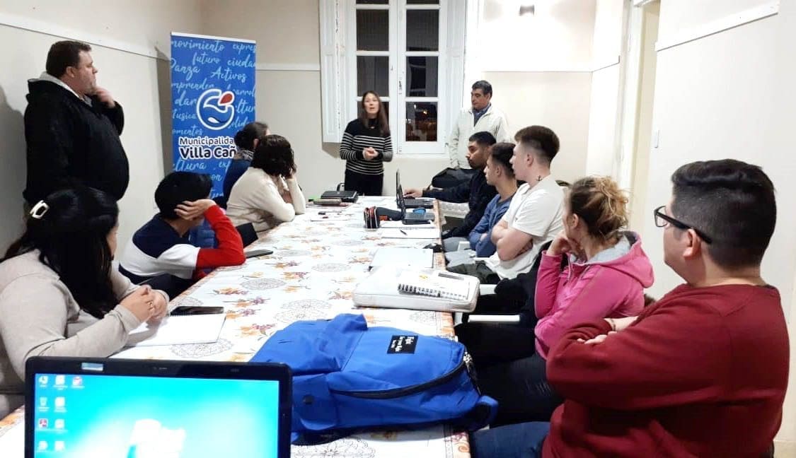 Villa Cañás: Inician y finalizaron nuevos cursos