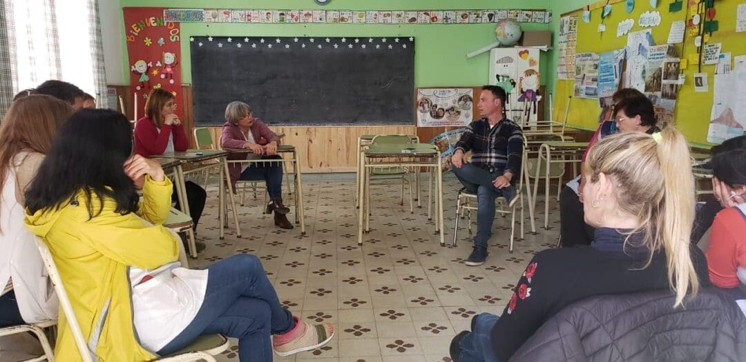 Diego de Alvear: Enrico en la misión de concluir el gimnasio de la Escuela 174