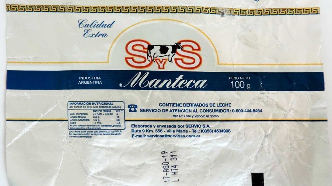 Prohibiciones de la ASSAL en leche en polvo, manteca y aceite de coco