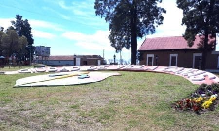 Villa Cañás: Trabajos del día Obras y Servicios