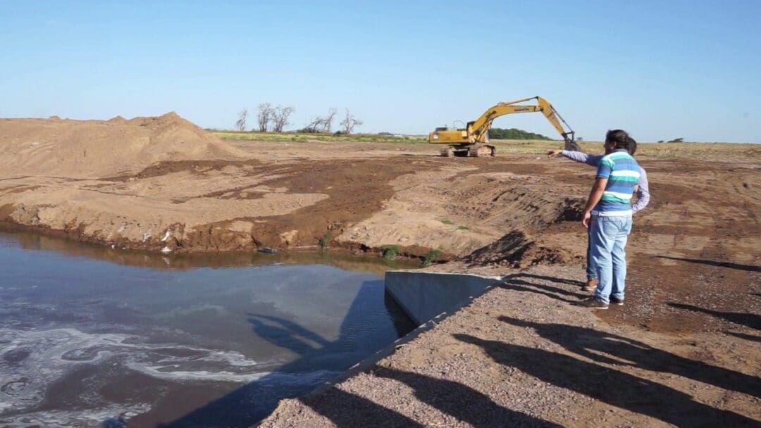 Enrico gestiona obras a través del Fondo Hídrico Nacional