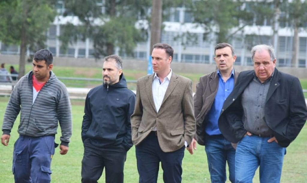 Venado Tuerto: El senador Enrico recorrió las obras de puesta en valor del Parque Municipal Venado Tuerto: El senador Enrico recorrió las obras de puesta en valor del Parque Municipal