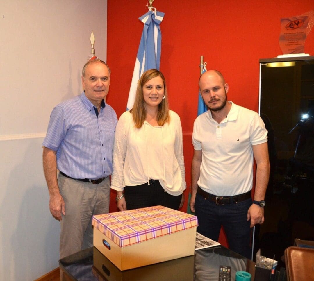 Villa Cañás: La diputada Orciani visitó al intendente Gizzi