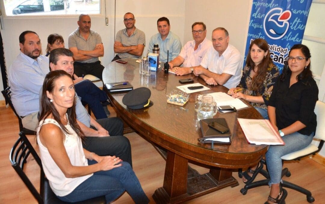 Villa Cañás: Se reunió la Junta Municipal de Protección Civil