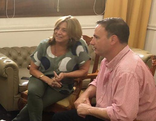 El senador Enrico realizó gestiones y solicitudes por las obras públicas de la región