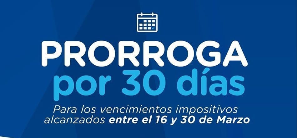 API posterga vencimientos impositivos