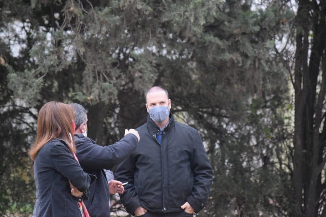 Cafferata: Enrico apuesta al crecimiento de la Escuela Nº 8173 y el cuartel de bomberos