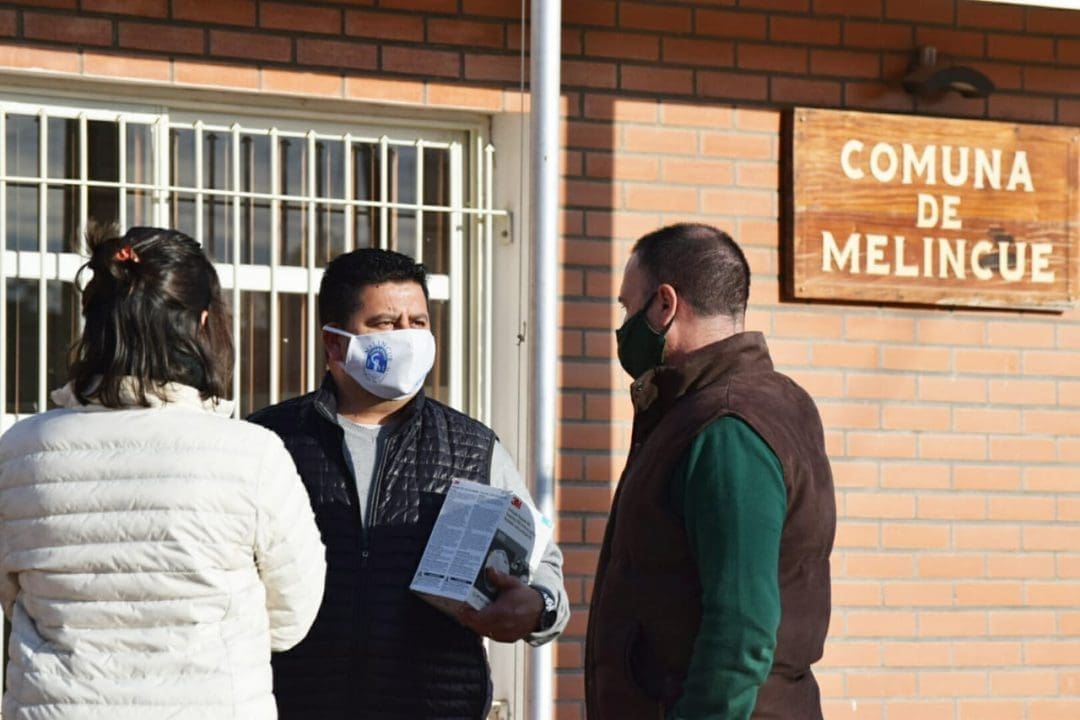 Presencia del senador Enrico en Melincué