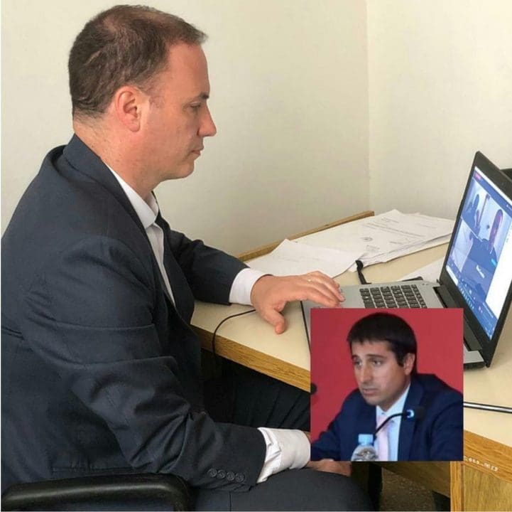 El senador Enrico en busca de que se escuche la voz de las víctimas de delitos