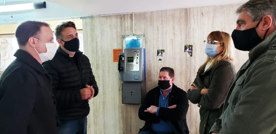 Firmat: Lisandro Enrico se hizo presente en el Hospital