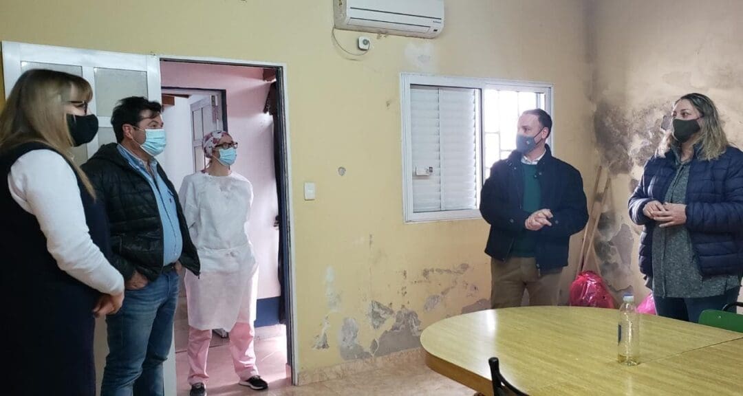 Elortondo: Gestiones del senador Enrico con el gobierno provincial para la reparación de la Sala Nº 2