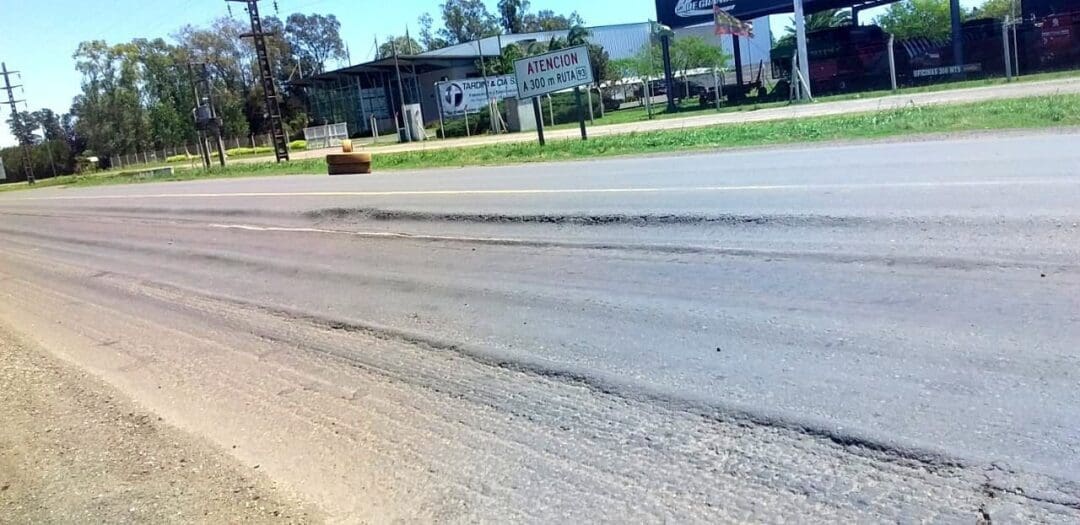 El senador Enrico solicita la urgente reparación de la Ruta Nacional 33