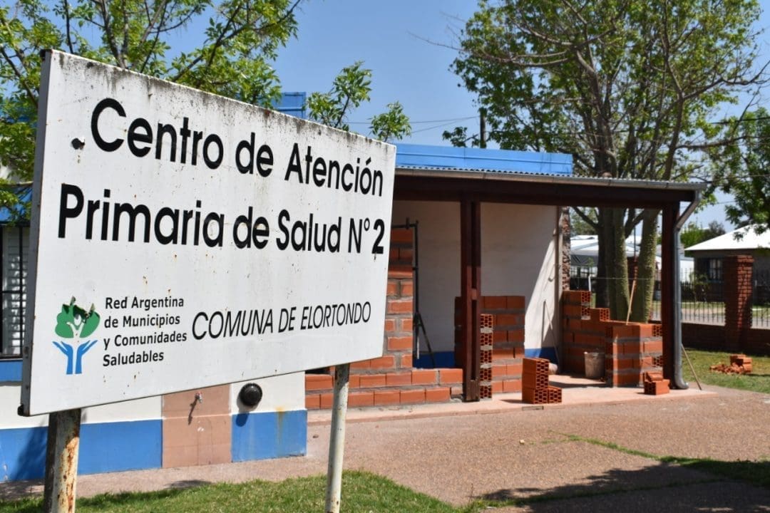 Elortondo: Apoyo del senador Enrico para refaccionar el Centro de Atención Primaria de Salud Nº 2