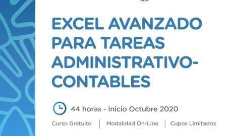 Curso de Excel avanzado para tareas administrativas y contables