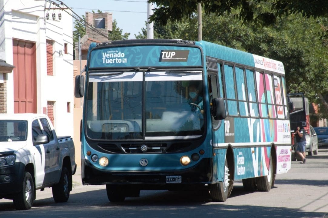 Venado Tuerto: Hoy regresa el transporte urbano de pasajeros