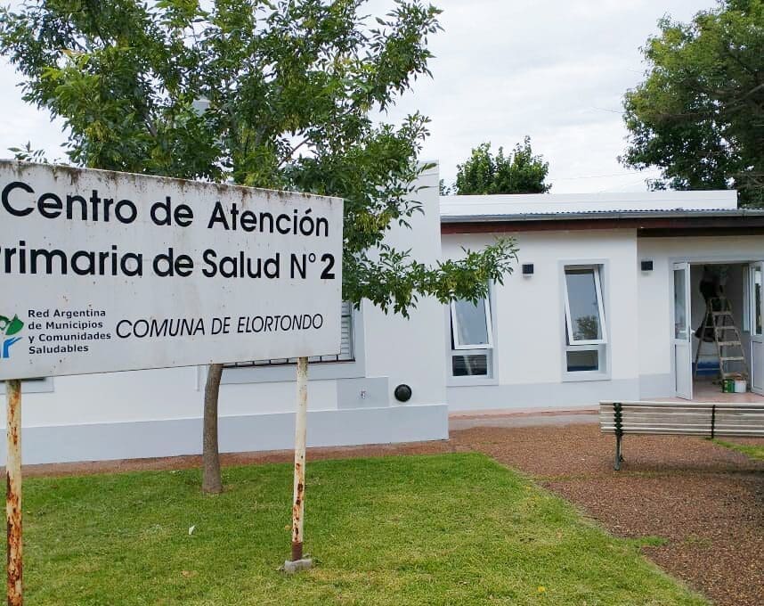 Elortondo: Enrico informó que el Centro de Atención Primaria de Salud Nº2 culminó la primera etapa de refacciones