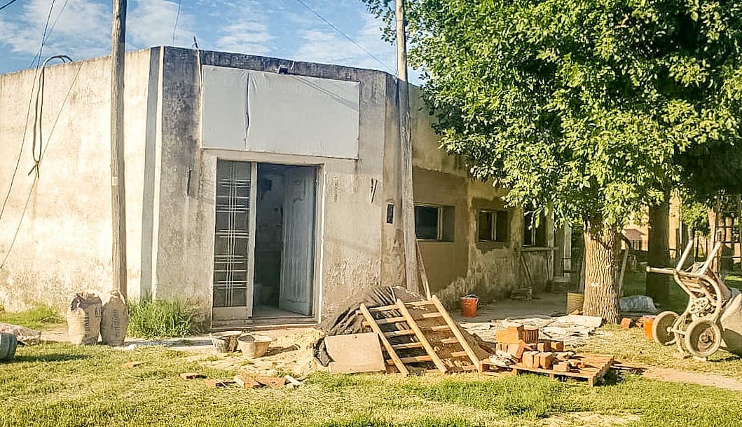 Santa Isabel: Comenzaron las obras para recuperar la salita San Cayetano