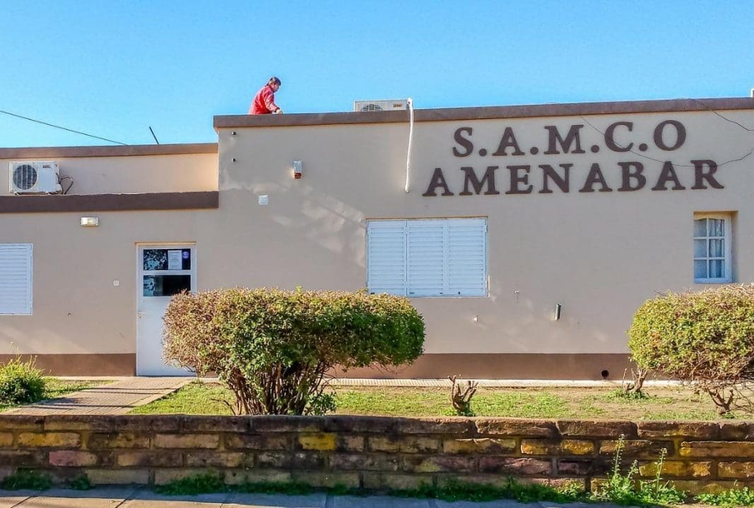 Amenábar: Enrico y Zaldo impulsan gestiones de remodelación en el SAMCO