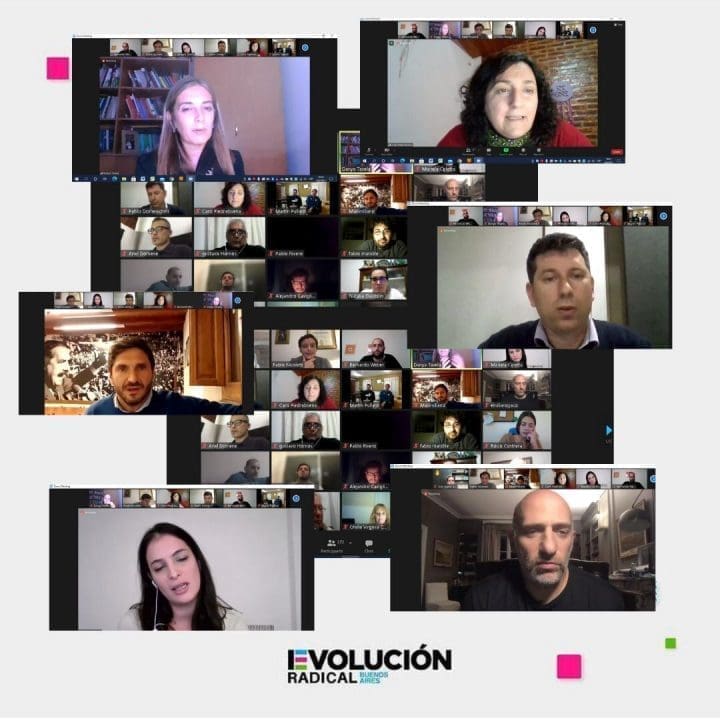 Encuentro Nacional de la UCR: Pullaro disertó sobre la agenda del futuro.