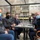 Pullaro y Michlig se reunieron con Lousteau y Larreta