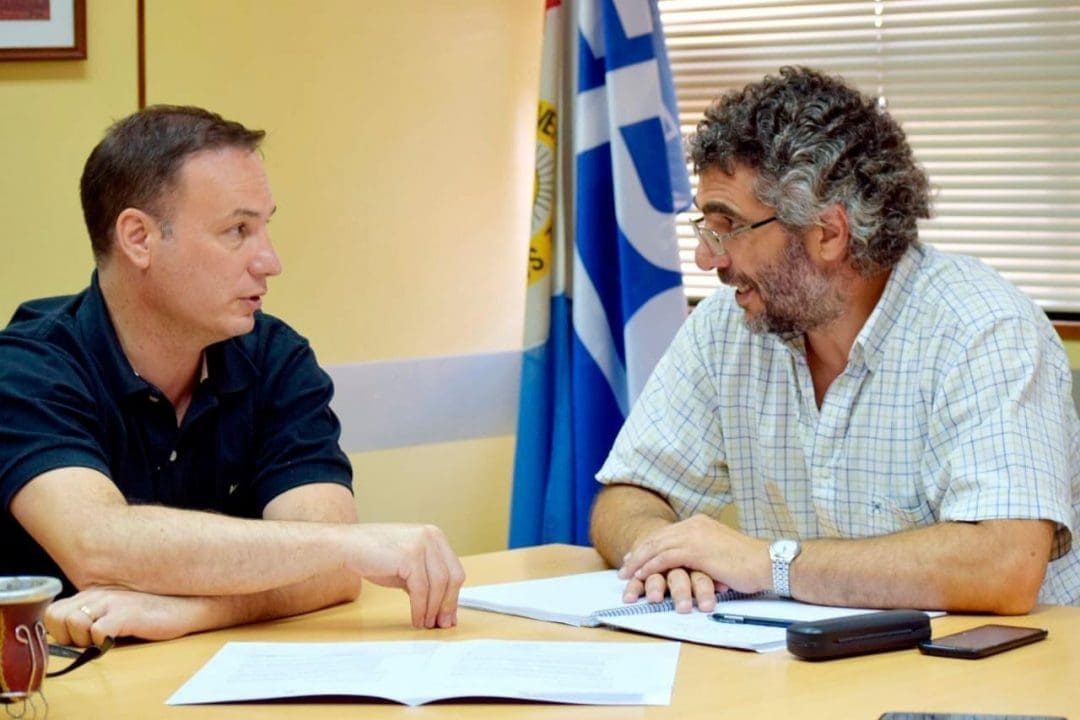 Gestiones del senador Enrico ante la EPE para que se recambie la línea eléctrica de San Gregorio
