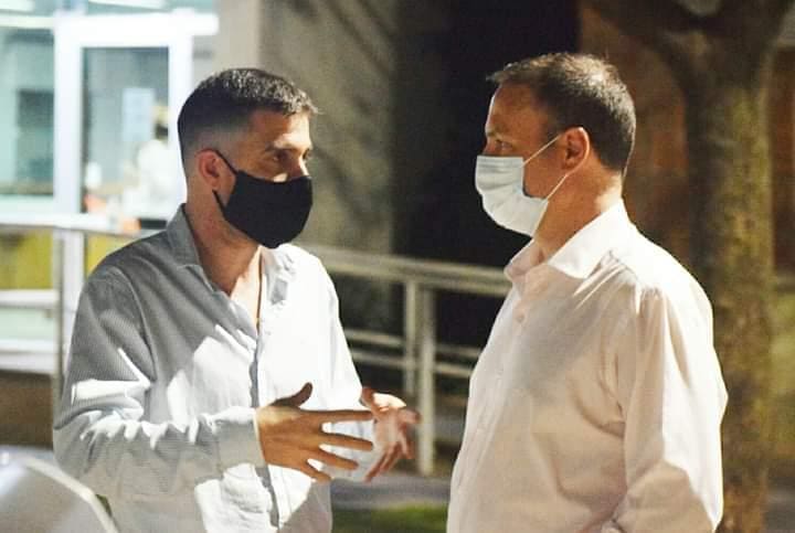 Enrico y Gianetti realizaron gestiones en salud para el SAMCO de Wheelwright