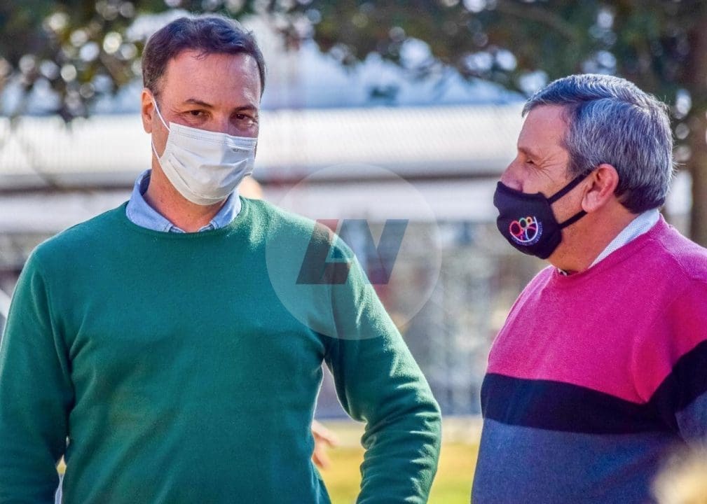 Lisandro Enrico y Favio Rossi realizan gestiones conjuntas para que Cafferata pueda acceder al sistema cloacal