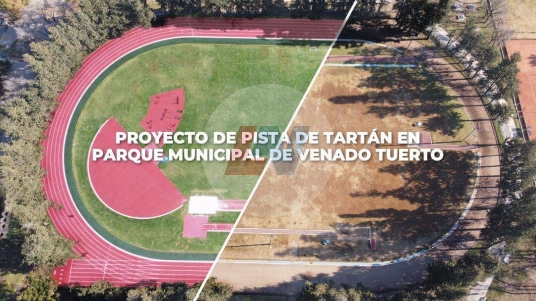 Enrico solicita que se avance con la construcción de una pista de atletismo en el parque de Venado Tuerto