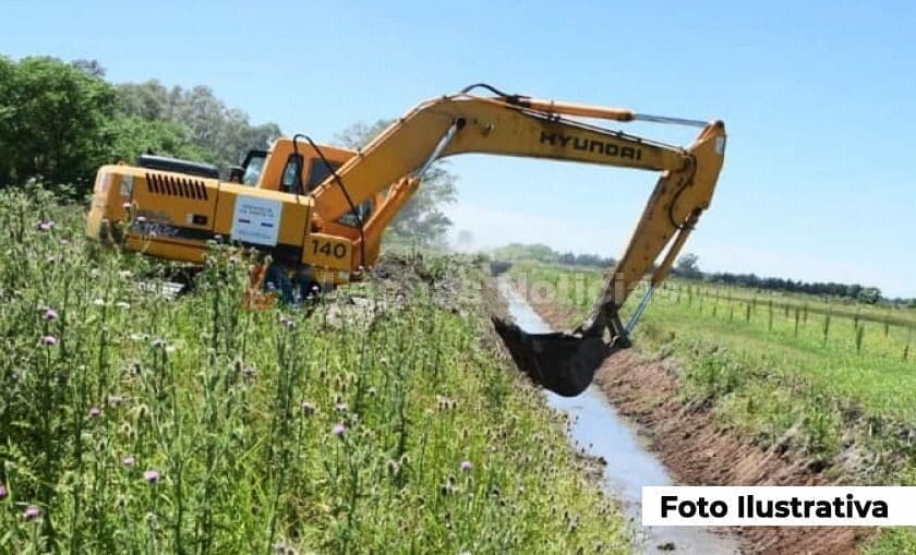 Rufino: Enrico solicita avance de obra hídrica proyectada por el Comité de Cuenca La Picasa