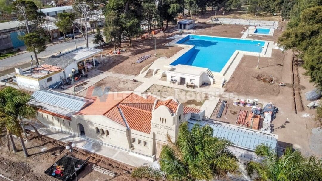 Rufino: Lisandro Enrico informó importantes avances en el parque municipal