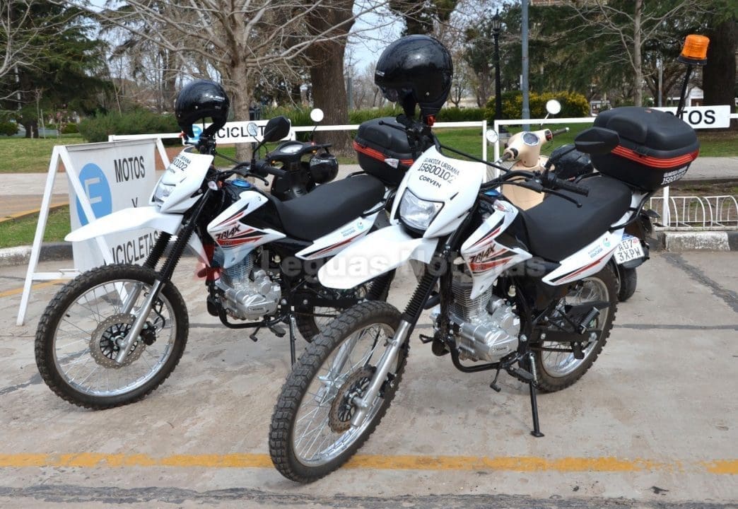 Villa Cañás: El municipio incorporó dos motos a la Guardia Urbana