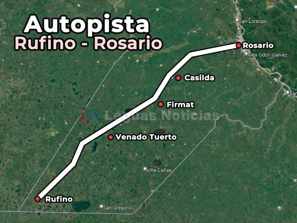 Autopista Rufino - Rosario: Enrico solicita que se abra un nuevo frente de obra a la altura de Venado Tuerto Autopista Rufino - Rosario: Enrico solicita que se abra un nuevo frente de obra a la altura de Venado Tuerto