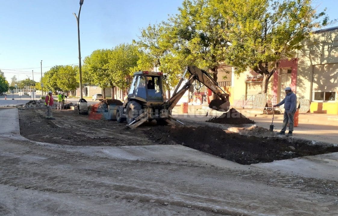 Villa Cañás: El municipio avanza con más obras en la ciudad