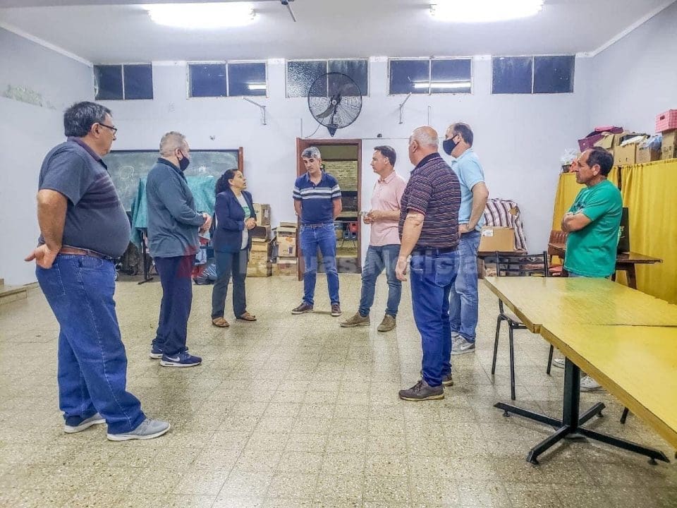 Santa Isabel: Lisandro Enrico le brindó firme apoyo a Ivan Bordón y Eliezer Rubín