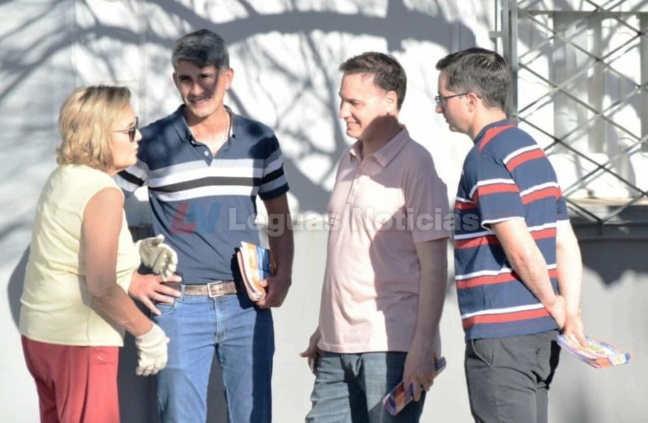 Santa Isabel: Lisandro Enrico le brindó firme apoyo a Ivan Bordón y Eliezer Rubín