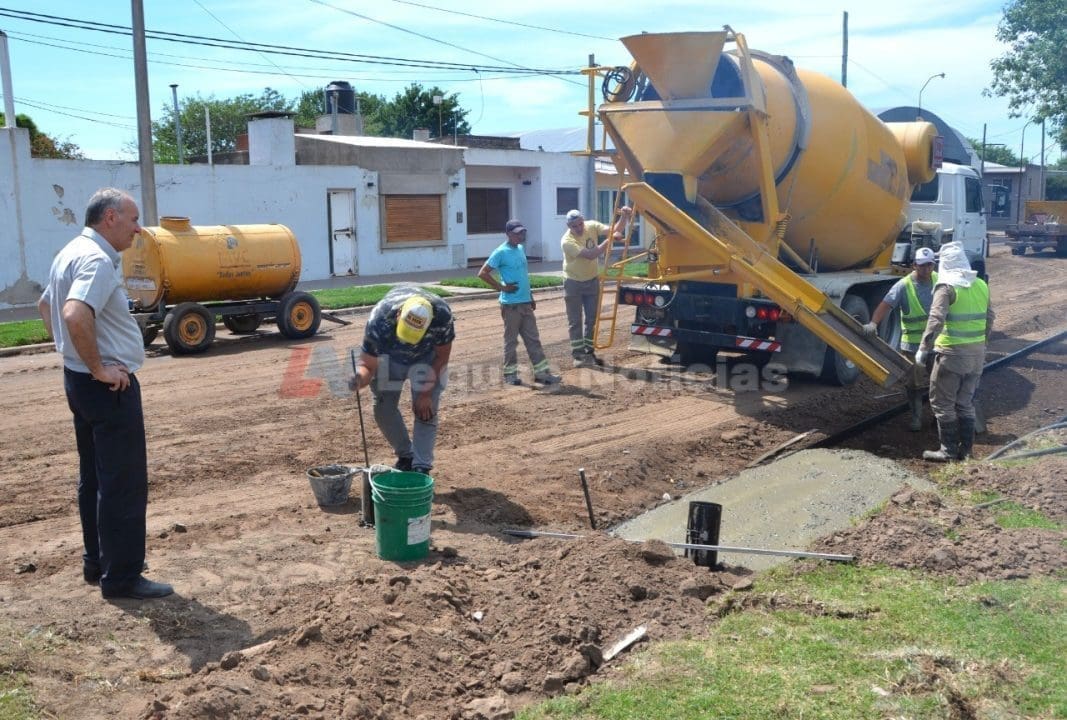 Villa Cañás: Se puso en marcha la ampliación de la Vía de la Salud