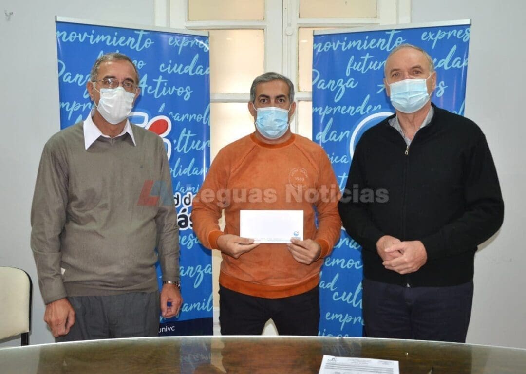 Villa Cañás: Primera Entrega del Fondo de Asistencia Deportiva