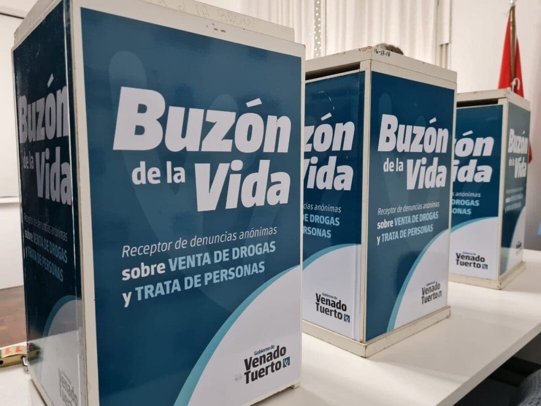 Venado Tuerto: Apertura de los Buzones de la Vida recolectó 17 sobres con denuncias anónimas