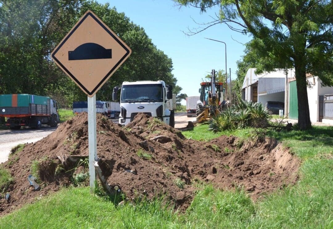 Villa Cañás: El municipio avanza con obras en la ciudad Villa Cañás: El municipio avanza con obras en la ciudad