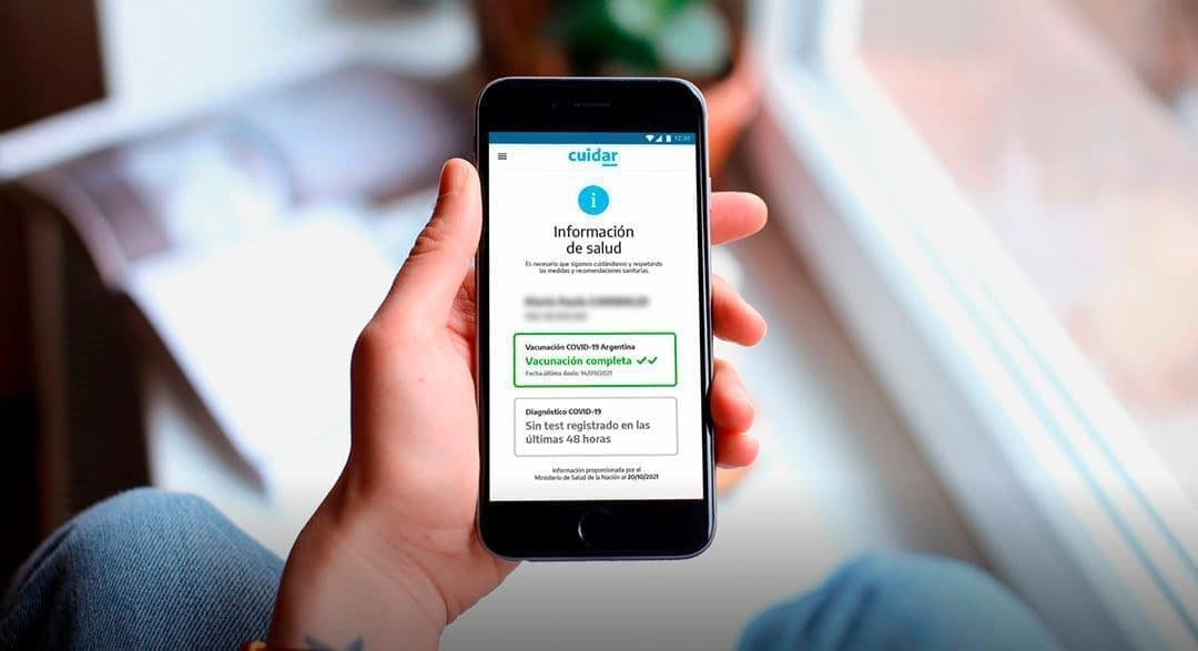 Pase sanitario: Desde las 0 del martes habrá que presentar el certificado de vacunas