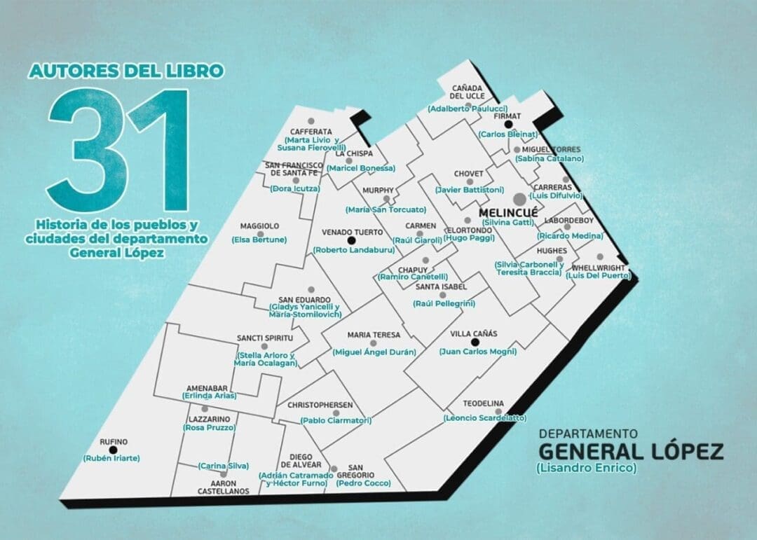 El libro "31" impulsado por Enrico se presentará el domingo 12 de diciembre en Venado Tuerto