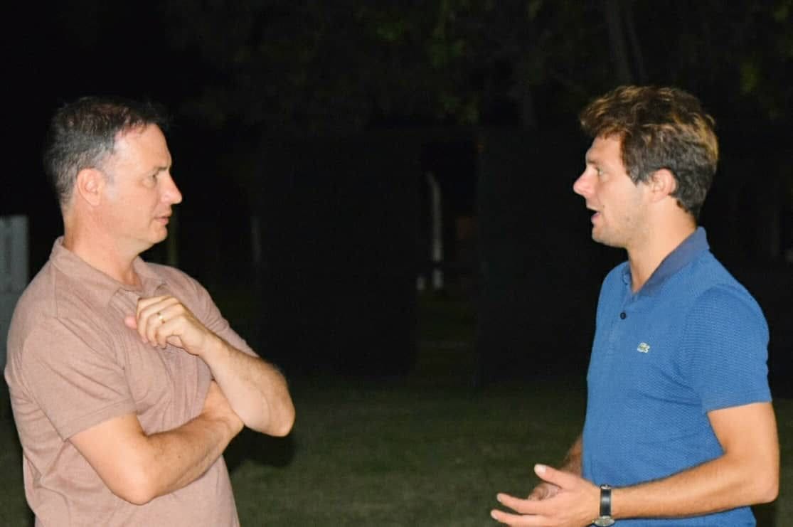 Balneario de Teodelina: Enrico y Poleri impulsan un espacio de juegos para el entretenimiento de niños