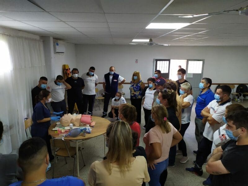 Villa Cañás: Técnicos del SIES 107 realizaron una jornada de capacitación Villa Cañás: Técnicos del SIES 107 realizaron una jornada de capacitación