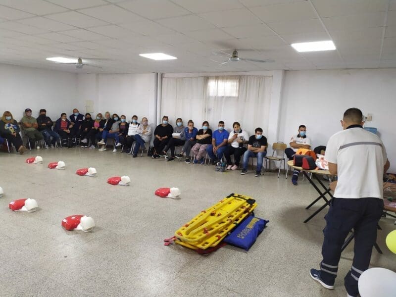 Villa Cañás: Técnicos del SIES 107 realizaron una jornada de capacitación Villa Cañás: Técnicos del SIES 107 realizaron una jornada de capacitación